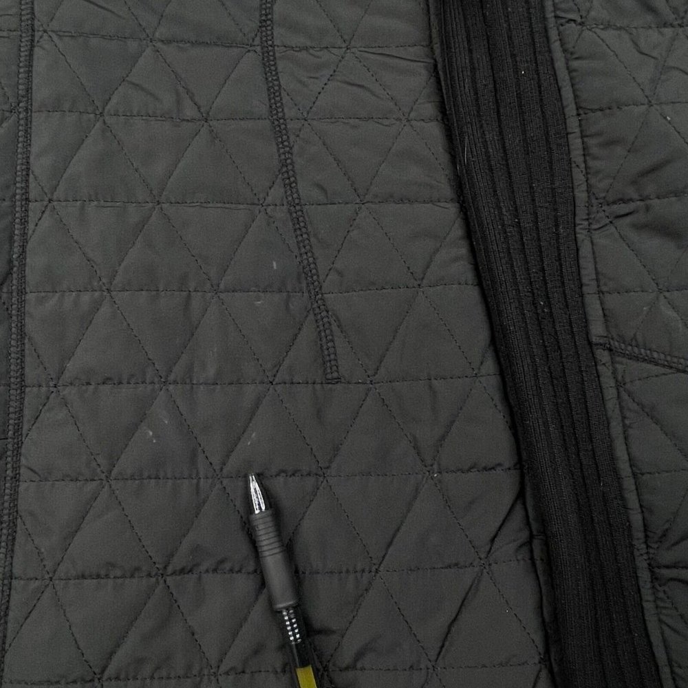 Prana Esla Long Black Sherpa Lined Coat - Picture 6 of 14